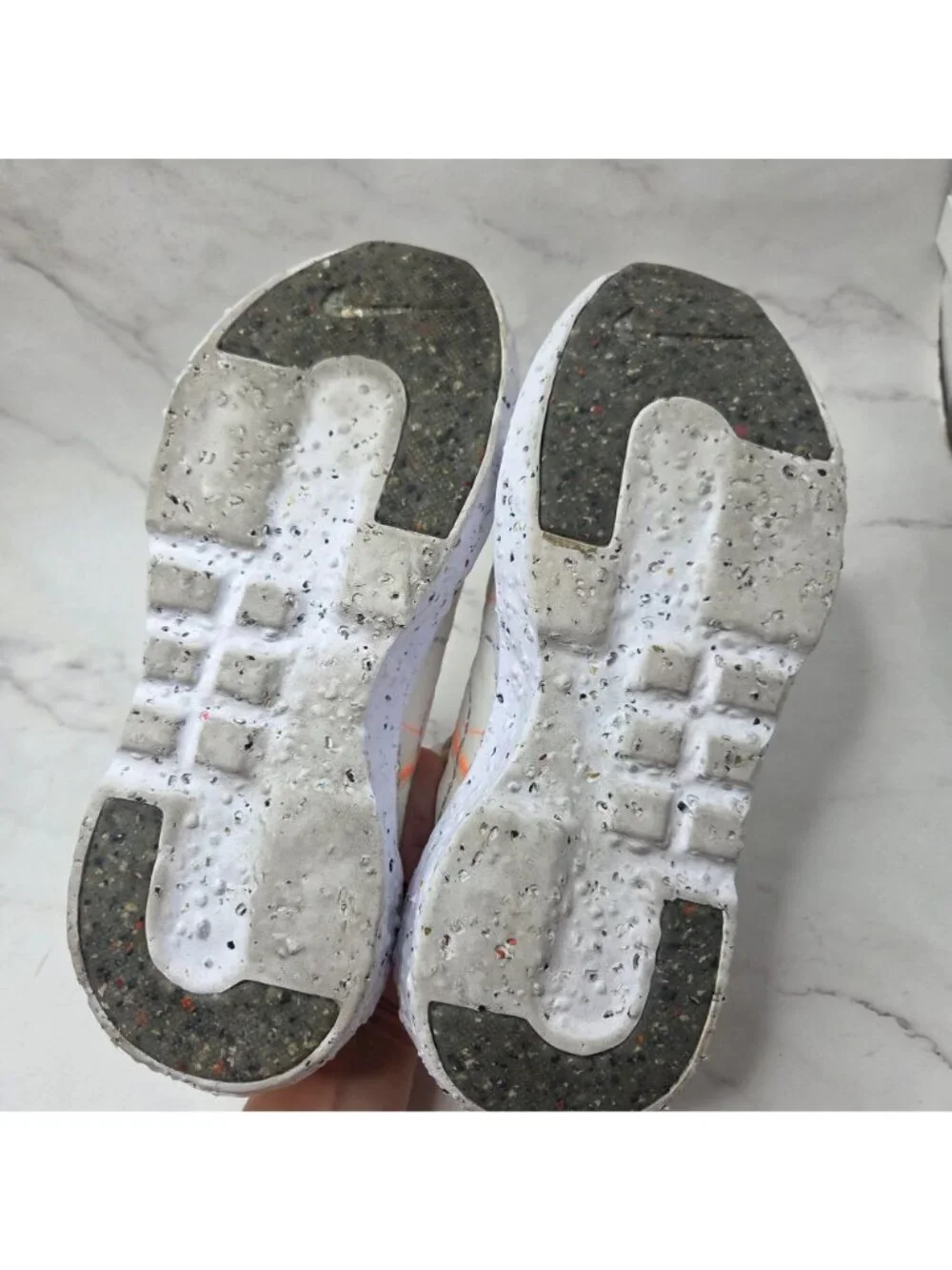 Nike Crater Impact Sneakers White Gray Running Shoes CW2386-100 Women's 10